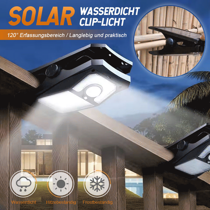 Wasserdichte Solarlampe - Flexible Solarleuchten Für Garten & Outdoor