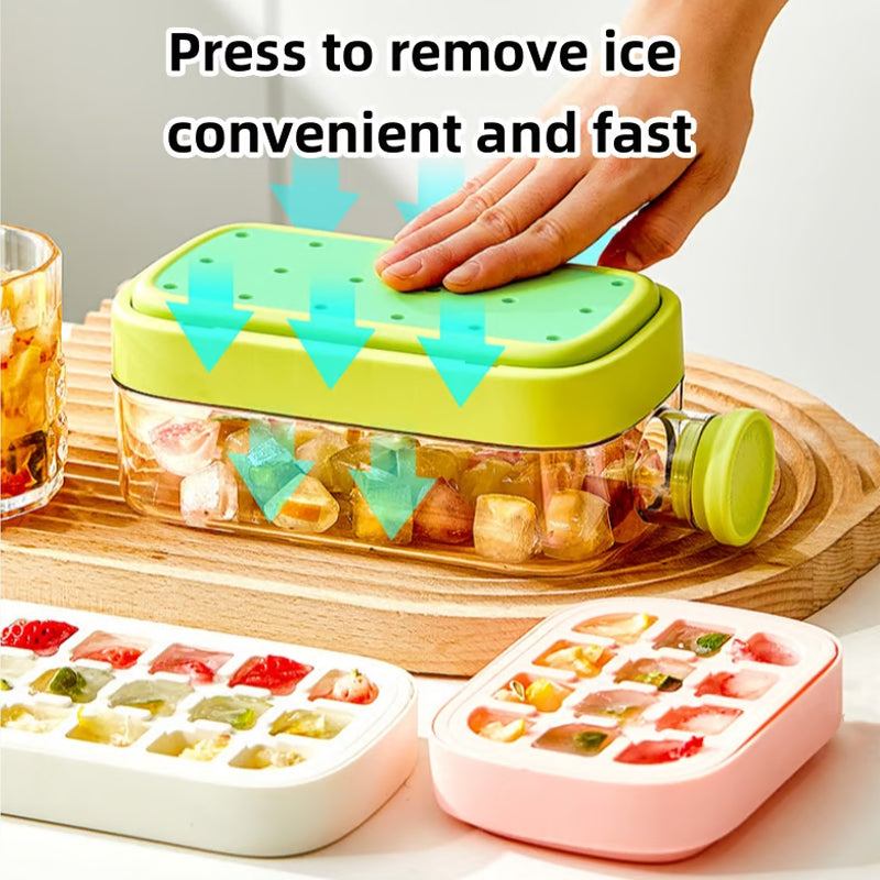 Press-To-Cold Eiswürfelform & Wasserkocher | 1+1 GRATIS