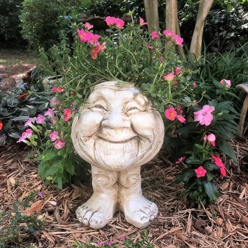 GrinPot – Lustiger Blumentopf mit Charakter | 50% RABATT