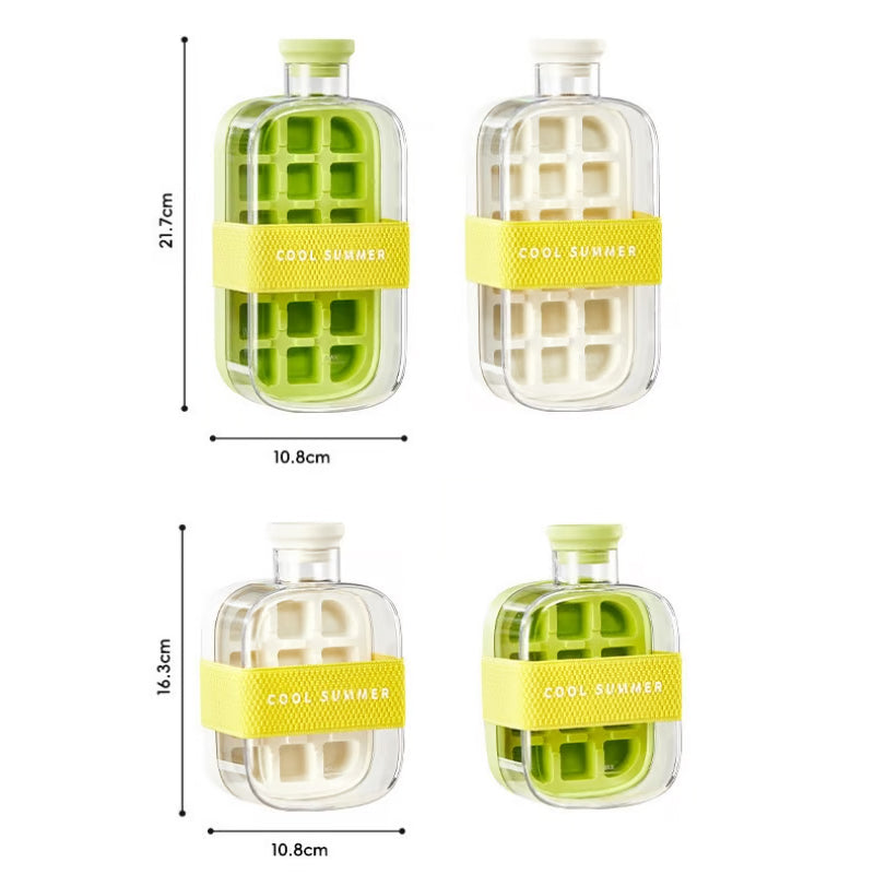 Press-To-Cold Eiswürfelform & Wasserkocher | 1+1 GRATIS