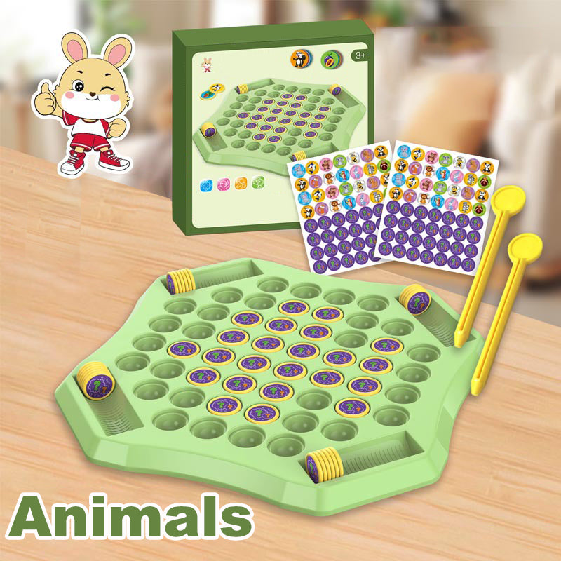 AnimalCheckers™ – Ein Denk- und Lernspiel zum Thema Tiere | 1+1 GRATIS