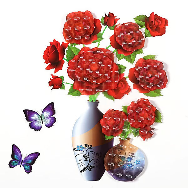 DecoBloom™ – 3D Vasen-Sticker | 1+2 GRATIS