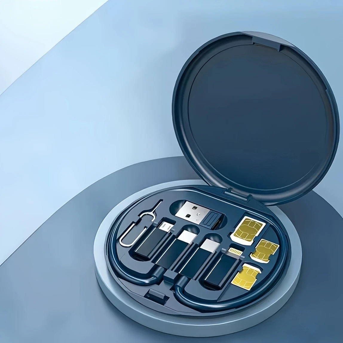 ConnectPro™ – Tragbares All-in-One Konverter- & Lade-Set für Unterwegs | 50% RABATT