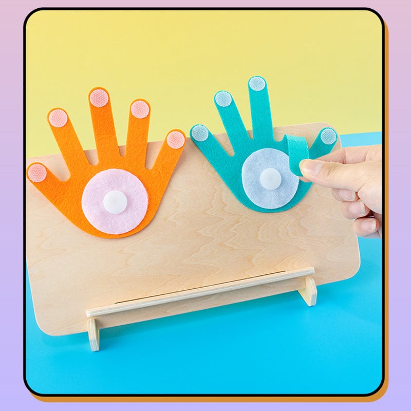 MatheSpaß – Montessori Fingerzählen Lernspielzeug | 50% RABATT