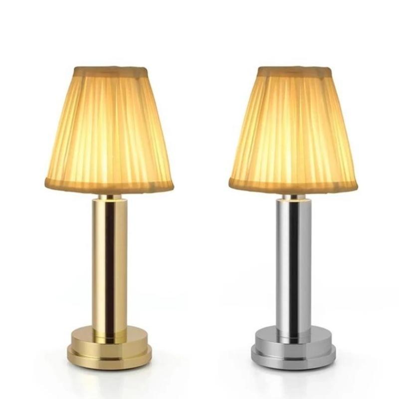 LED Cordless™ Silk Metall Tischlampe | 50% RABATT