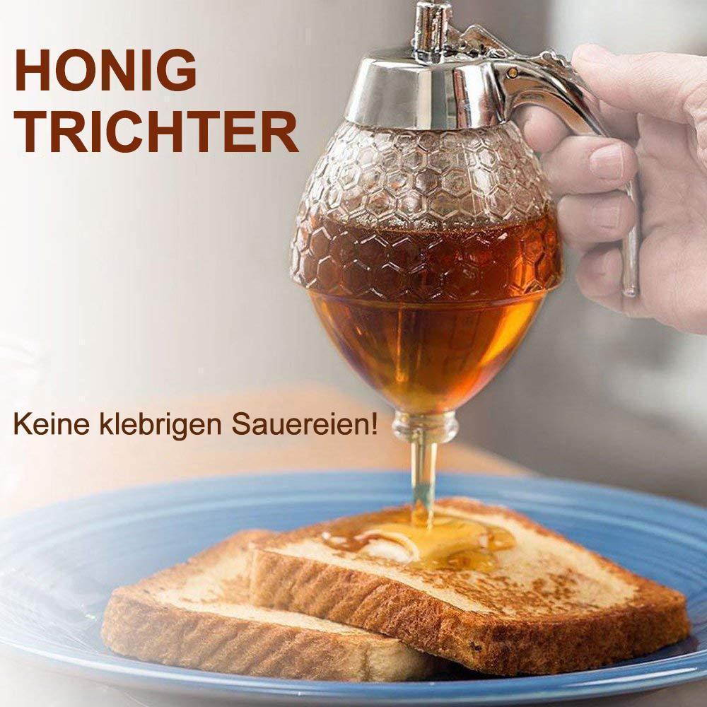 Honigspender - Kein Kleckern, Einfaches Gießen & Warmhalten