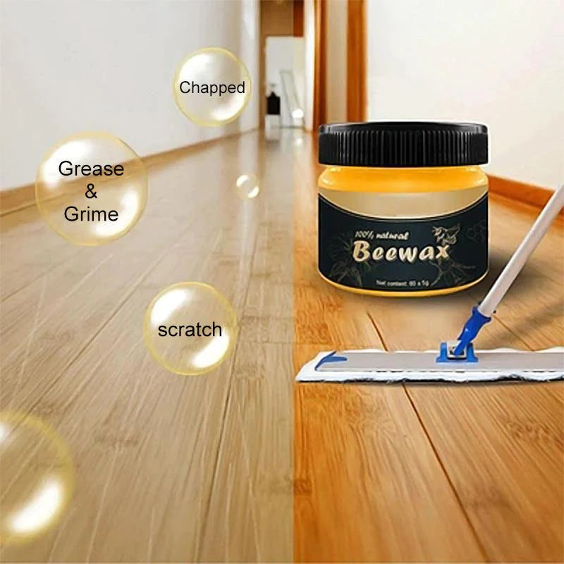 Beeswax - Bio-Holzmöbelpolitur 80g | 1+1 GRATIS