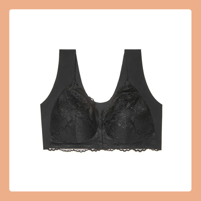 Frontknopf dünner BH Spitze sexy Dessous