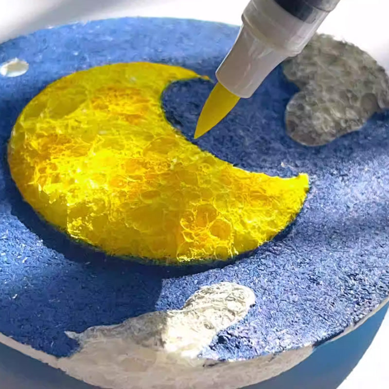FoamArt - 3D-Leinwand | Das magische Schwamm-Malset | 10+20 GRATIS
