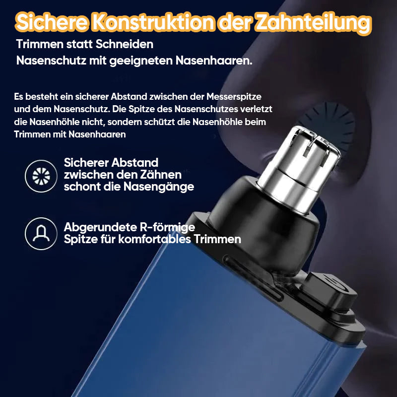 TrimEasy - Tragbarer Nasenhaartrimmer | 50% RABATT