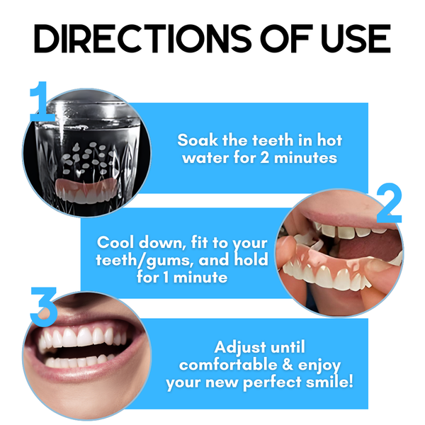 Denta™ – Relining-Set auf Silikonbasis | 1+1 GRATIS