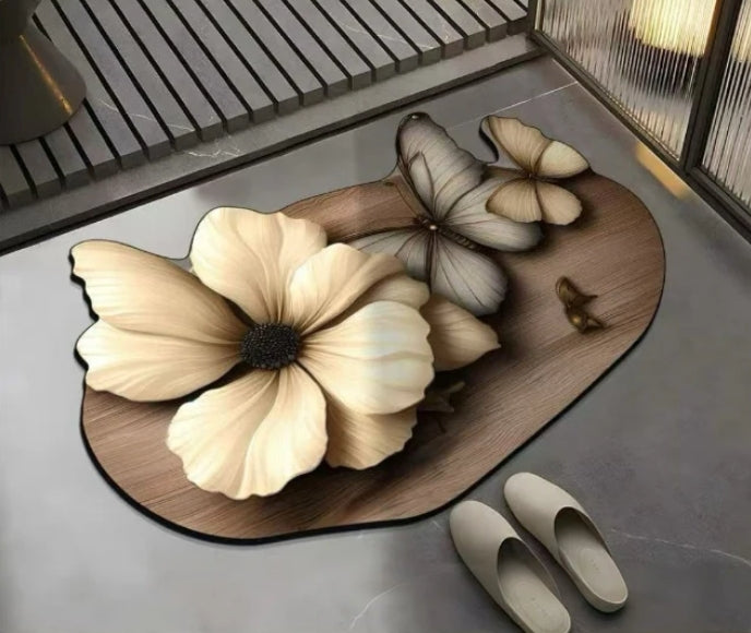 FloraStep™ – 3D Badteppich mit Sicherheit | 50% RABATT