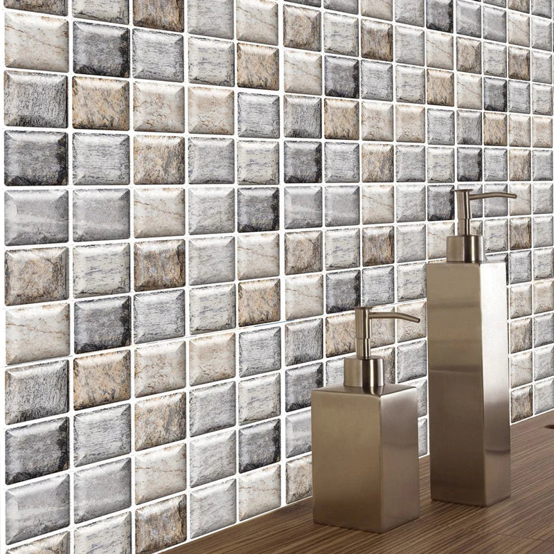 LuxeWall™ | Elegante 3D-Tapete | 5+5 GRATIS (10 STÜCK)