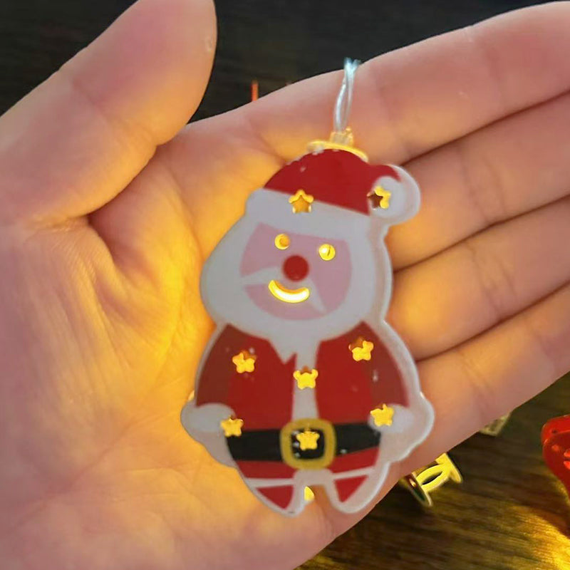 NordicGlow – Weihnachts LED-Eisen-Dekolichterkette