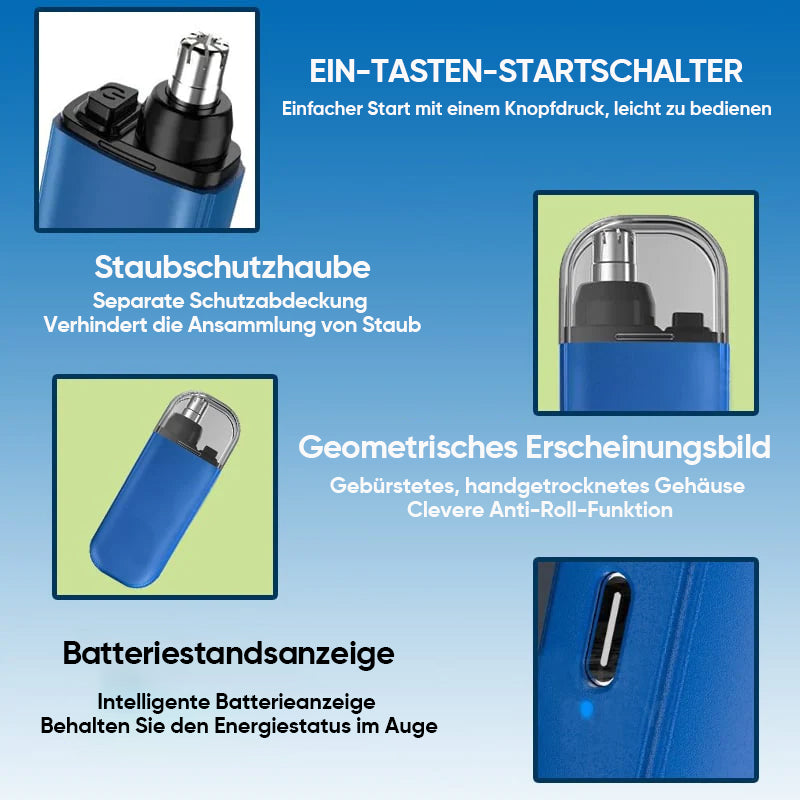 TrimEasy - Tragbarer Nasenhaartrimmer | 50% RABATT