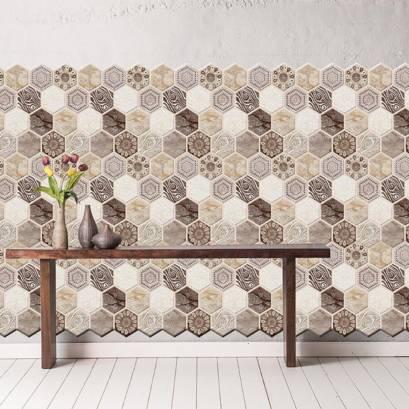 LuxeWall™ | Elegante 3D-Tapete | 5+5 GRATIS (10 STÜCK)