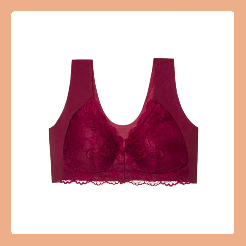 Frontknopf dünner BH Spitze sexy Dessous
