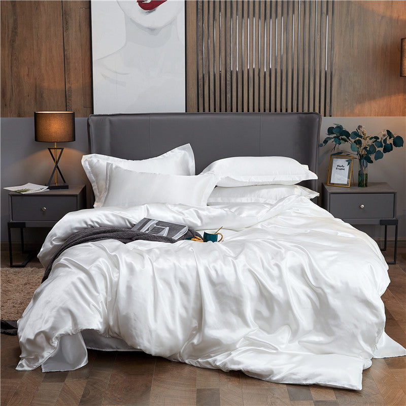 SilvaLuxe™ Luxus-Bettdecken Set Aus Maulbeerseide