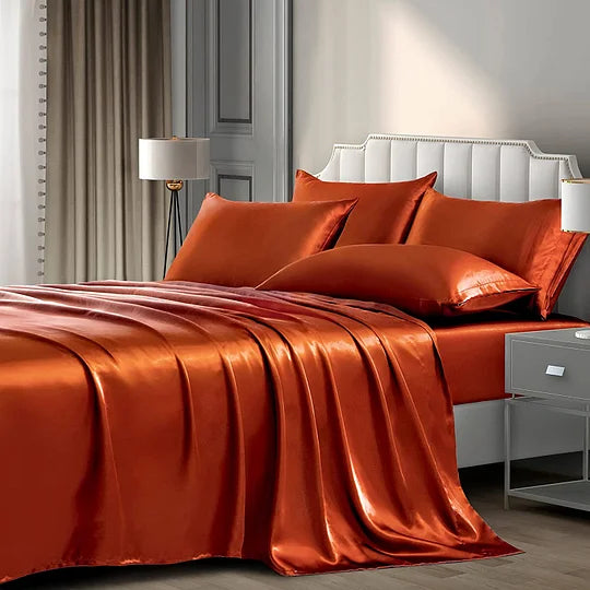 SilvaLuxe™ Luxus-Bettdecken Set Aus Maulbeerseide