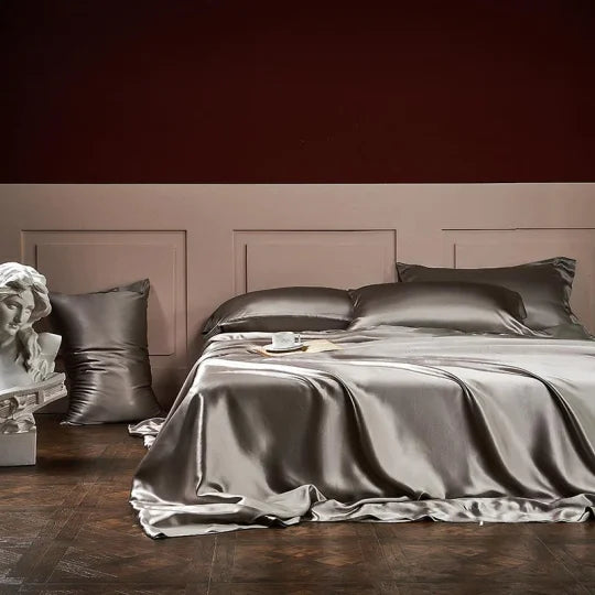 SilvaLuxe™ Luxus-Bettdecken Set Aus Maulbeerseide