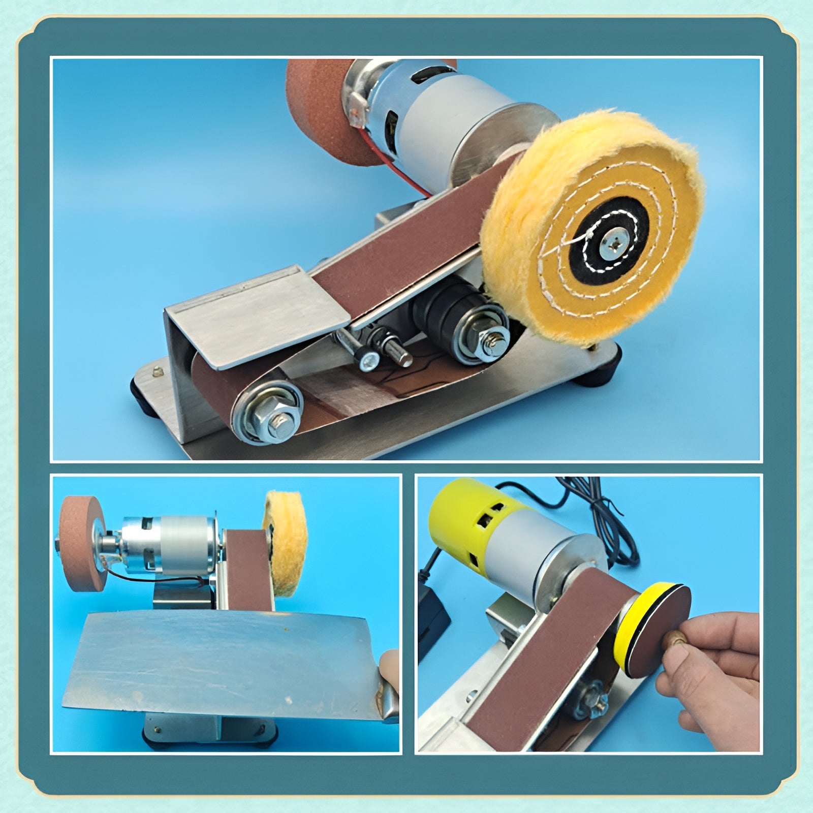 FlexPro -  Elektrischer Polierer + 10 GRATIS Schleifbänder | 50% RABATT
