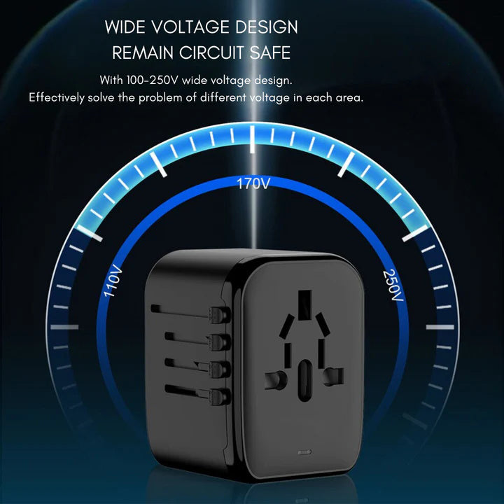 Universal 100V-220V Smart Travel Adapter Spannungswandler