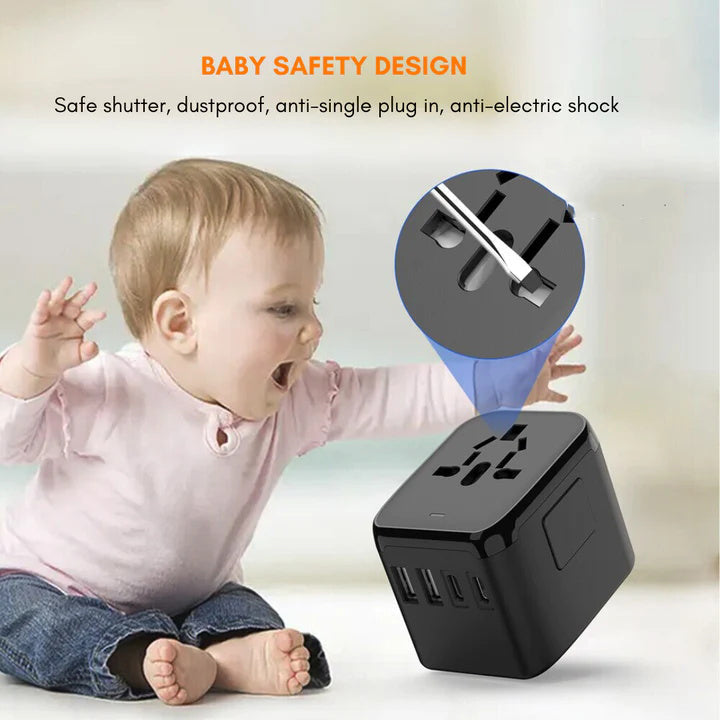 Universal 100V-220V Smart Travel Adapter Spannungswandler