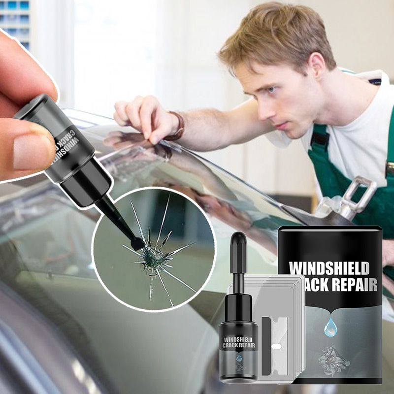 Ocerar™ Flüssigkeit zur Reparatur von Rissen in Autoscheiben | 50% RABATT