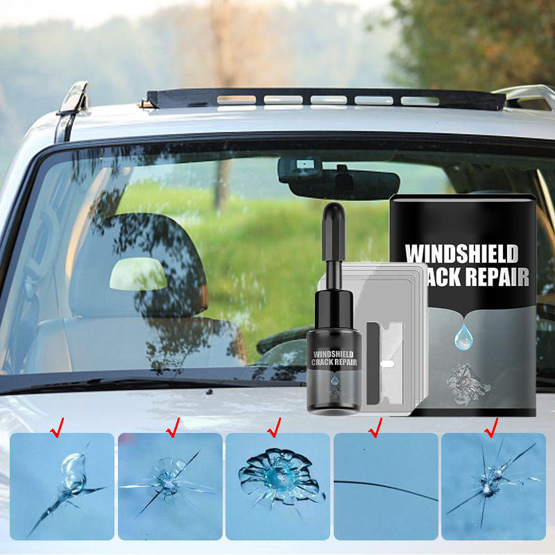 Ocerar™ Flüssigkeit zur Reparatur von Rissen in Autoscheiben | 50% RABATT
