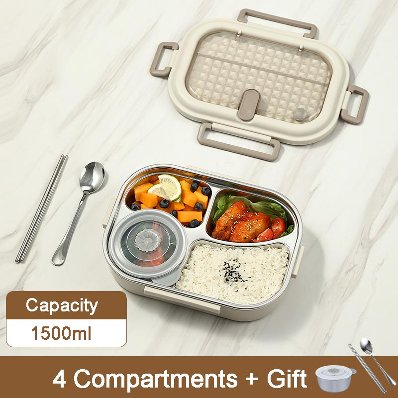 ThermoBento™ – Isolierte Edelstahl-Bento-Box