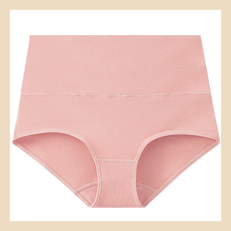 Aria - 5 Stück High Waist Baumwollunterwäsche | 50% RABATT