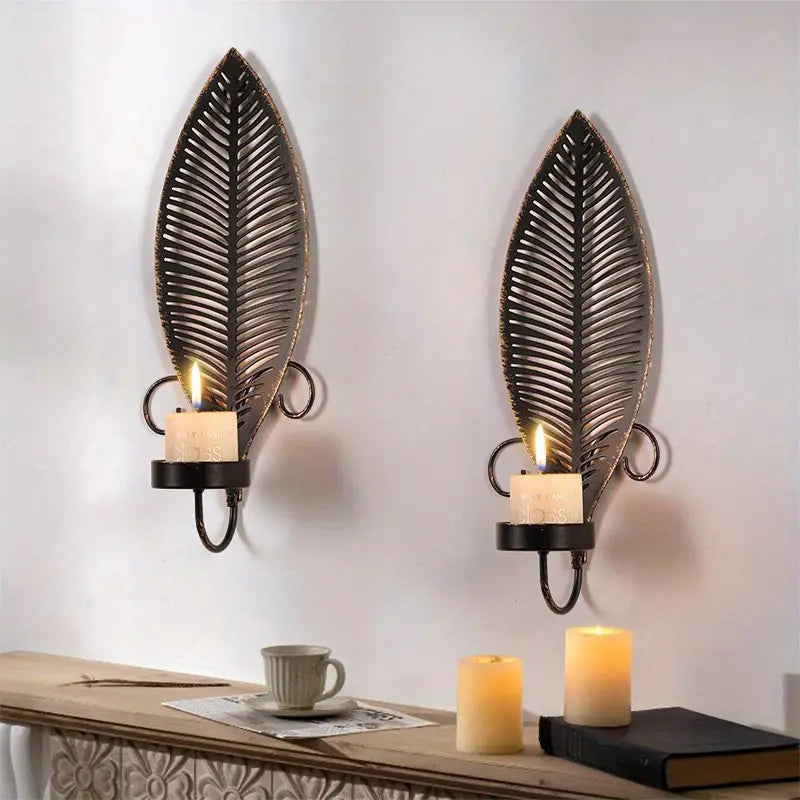 LeafLume™ – Eleganter Kerzenhalter-Satz | 50% Rabatt