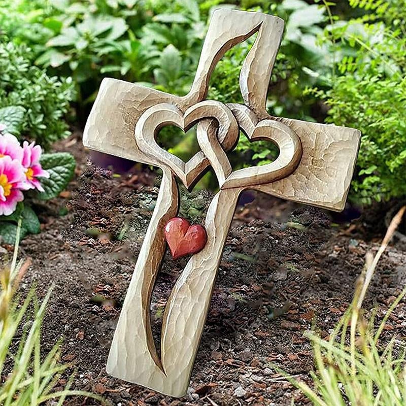 FaithHearts – Zwei Herzen, vereint unter Gottes schützendem Kreuz | 50% RABATT