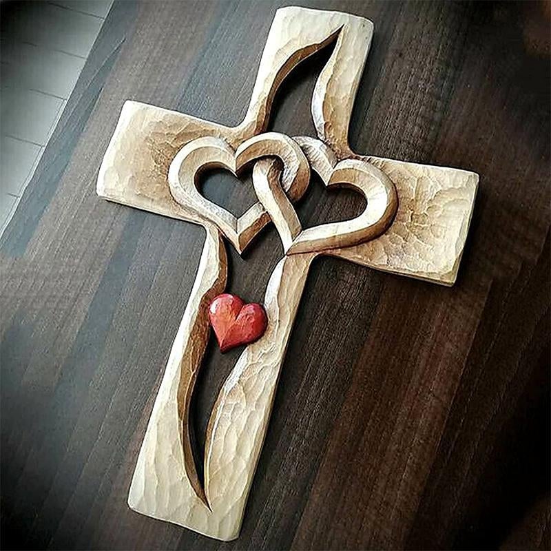 FaithHearts – Zwei Herzen, vereint unter Gottes schützendem Kreuz | 50% RABATT