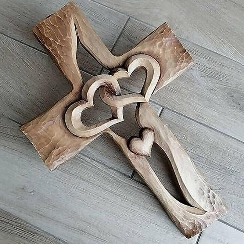 FaithHearts – Zwei Herzen, vereint unter Gottes schützendem Kreuz | 50% RABATT