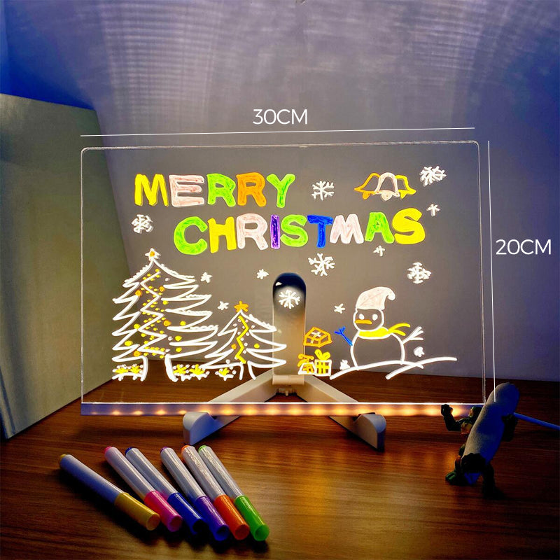 GlowBoard Pro - LED Note Board mit Farben | 50% RABATT