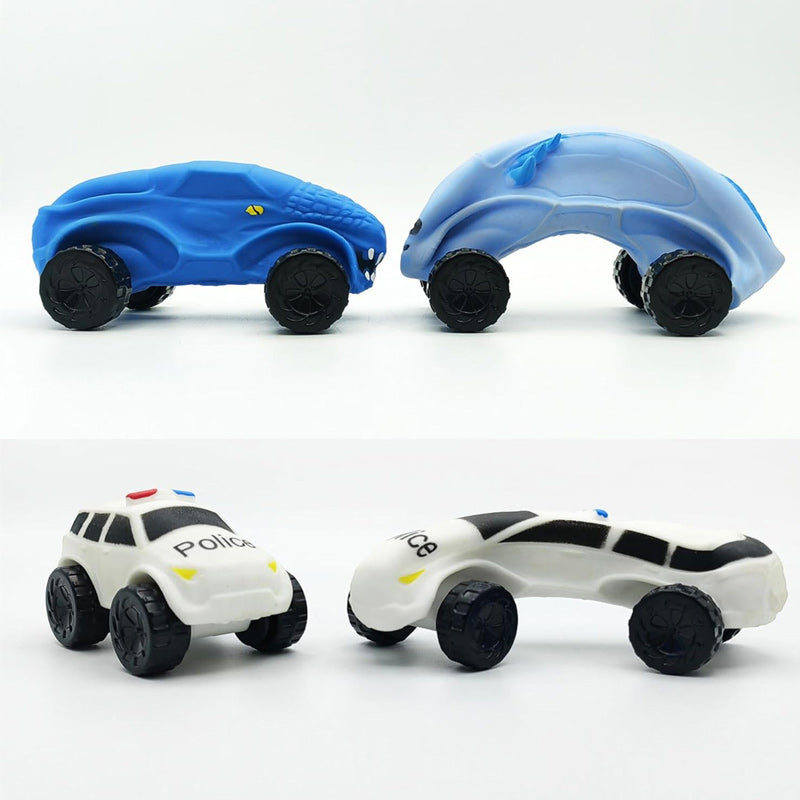 FlexiCar™ – Knetbares, Deformierbares Lernspielzeugauto für Kinder | 1+2 GRATIS