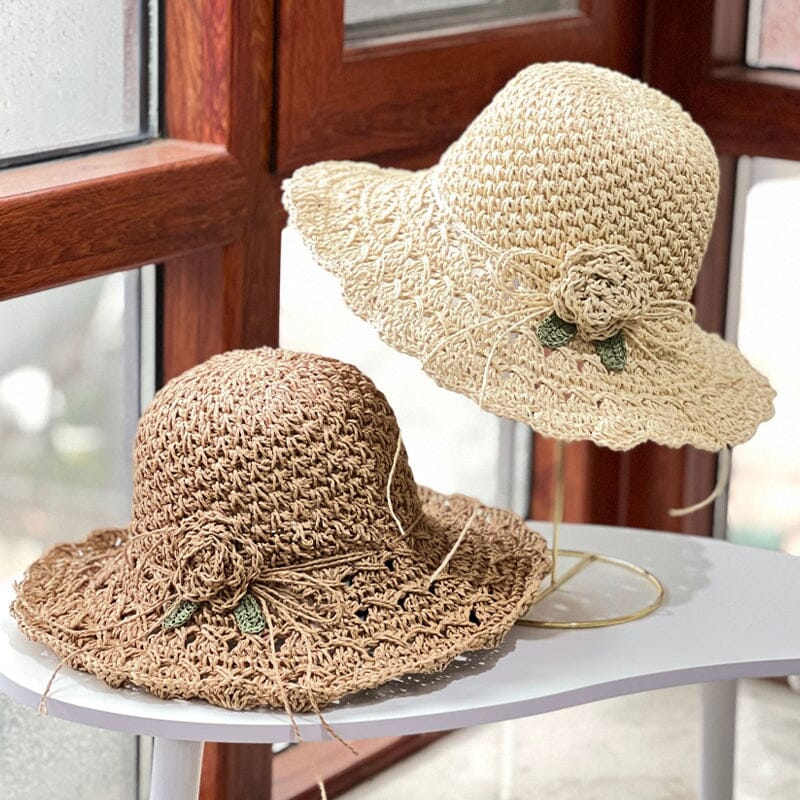 RuffleWaves™ – Eleganter Strohhut mit Sonnenschutz | 1+1 GRATIS