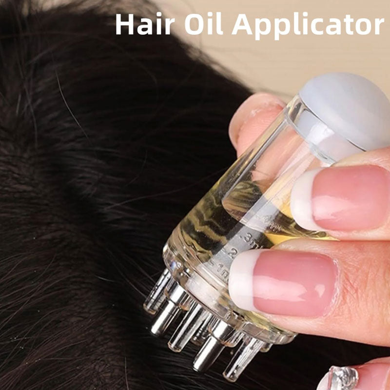 Haaröl-Applikator - Präzise Anwendung Für Gesunde Haare, Kompakt & Tragbar