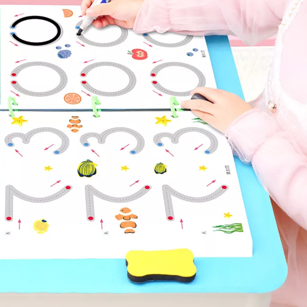 Write & Learn Board - Der perfekte Einstieg in das Schreiben und Zeichnen