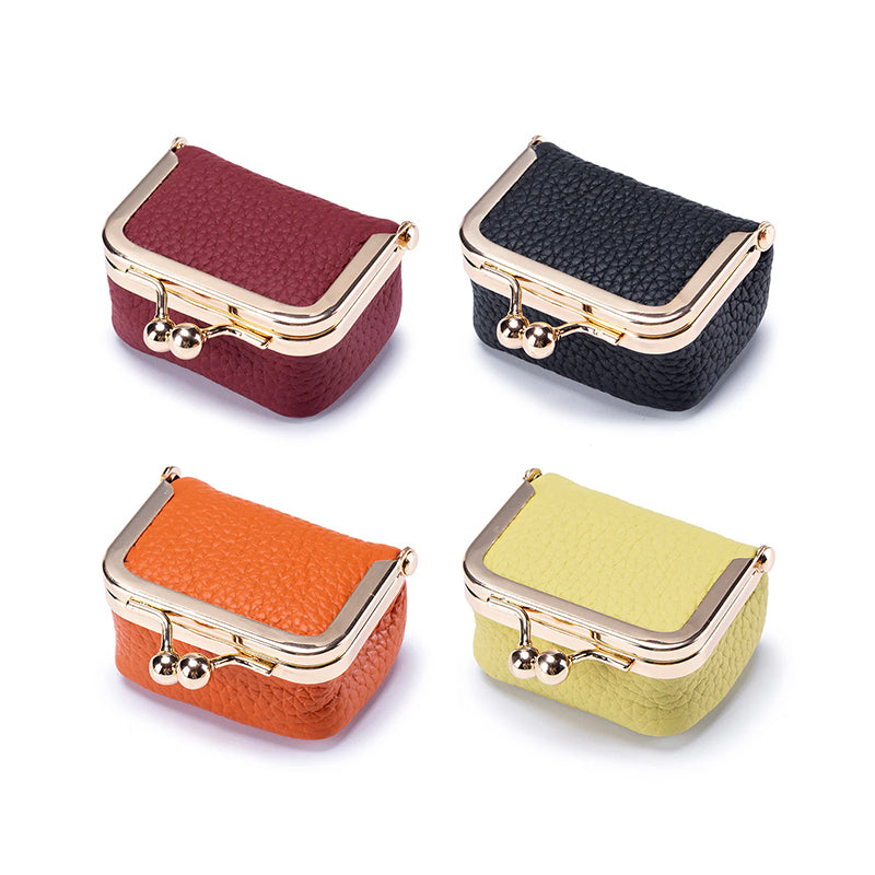 LuxJewels - Mini-Schmuckkästchen aus echtem Leder