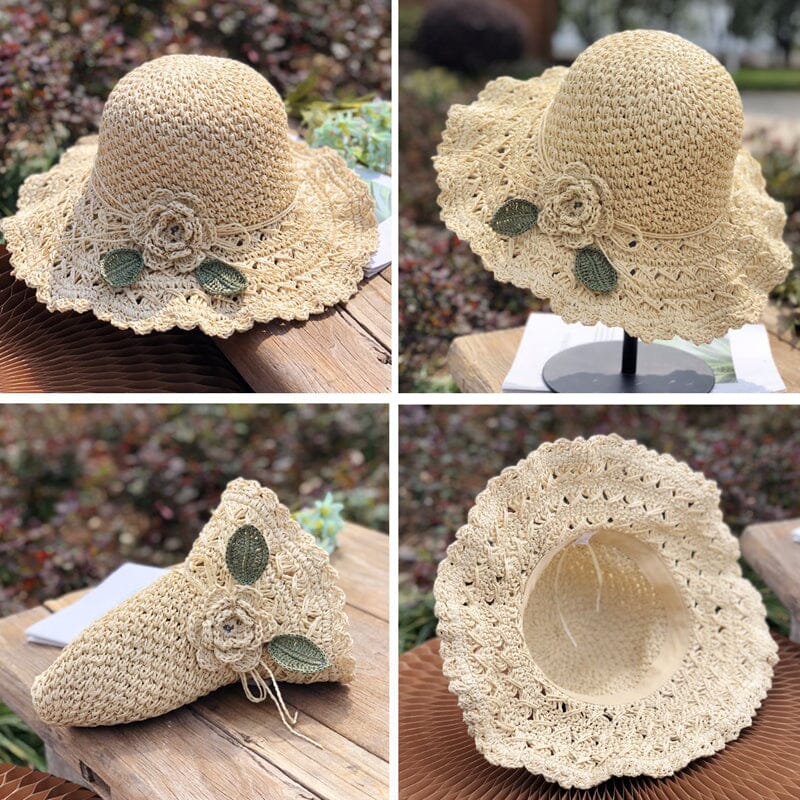RuffleWaves™ – Eleganter Strohhut mit Sonnenschutz | 1+1 GRATIS