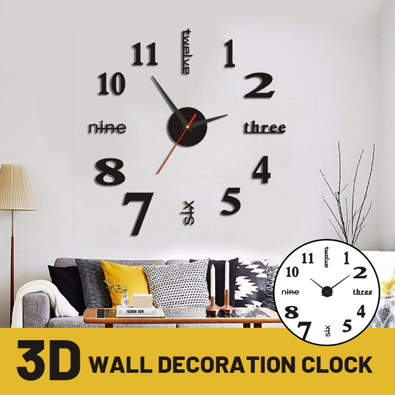 🌟 Kreative Stille DIY Wanduhr – Kunstvolles Design für Ihr Zuhause! 🌟 | 50% RABATT