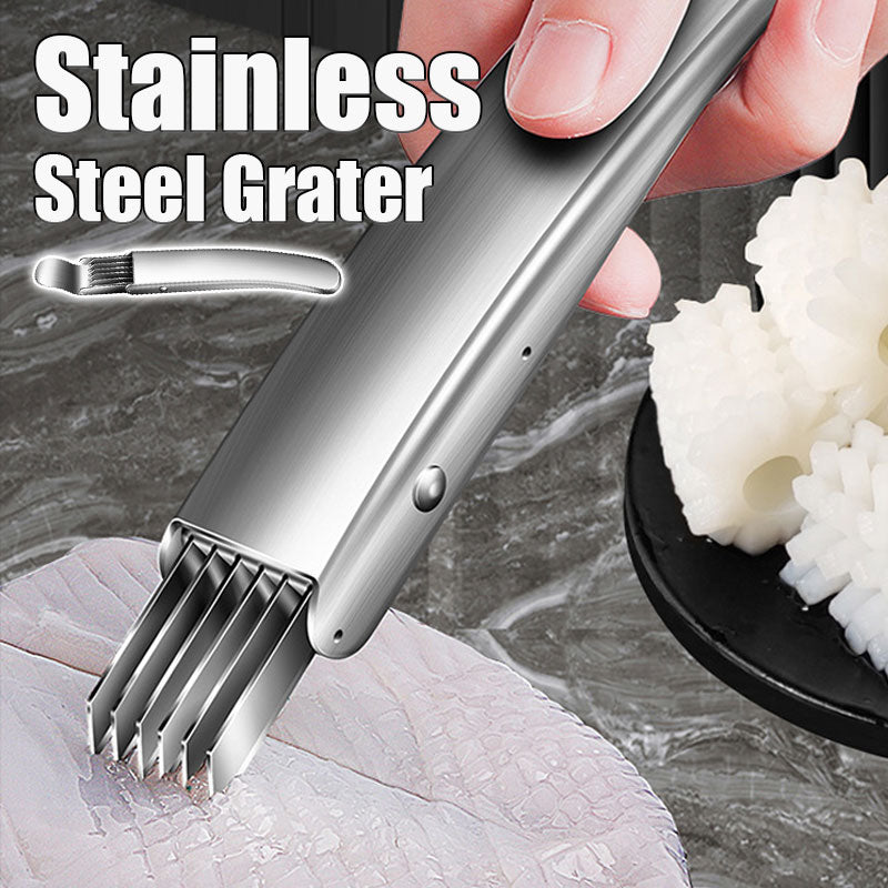 ChefFlex™ Edelstahl-Reibe | Präzises Schneiden für professionelle Küchenresultate | 50% RABATT