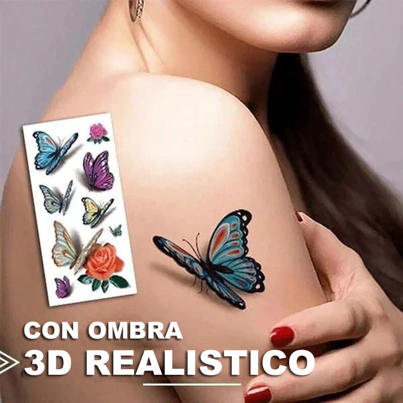 InkVibe™ – Coole 3D-Tattoo-Aufkleber | 50% Rabatt