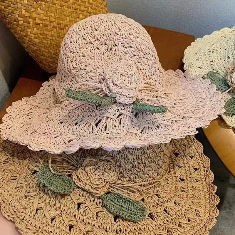 RuffleWaves™ – Eleganter Strohhut mit Sonnenschutz | 1+1 GRATIS