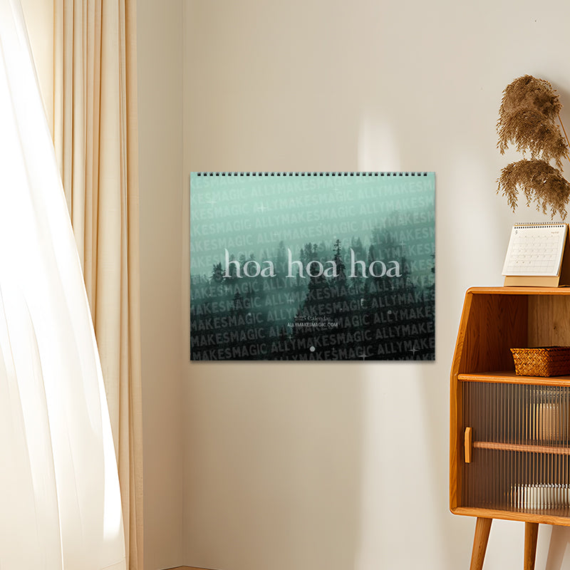 hoa hoa 2025 Kalender