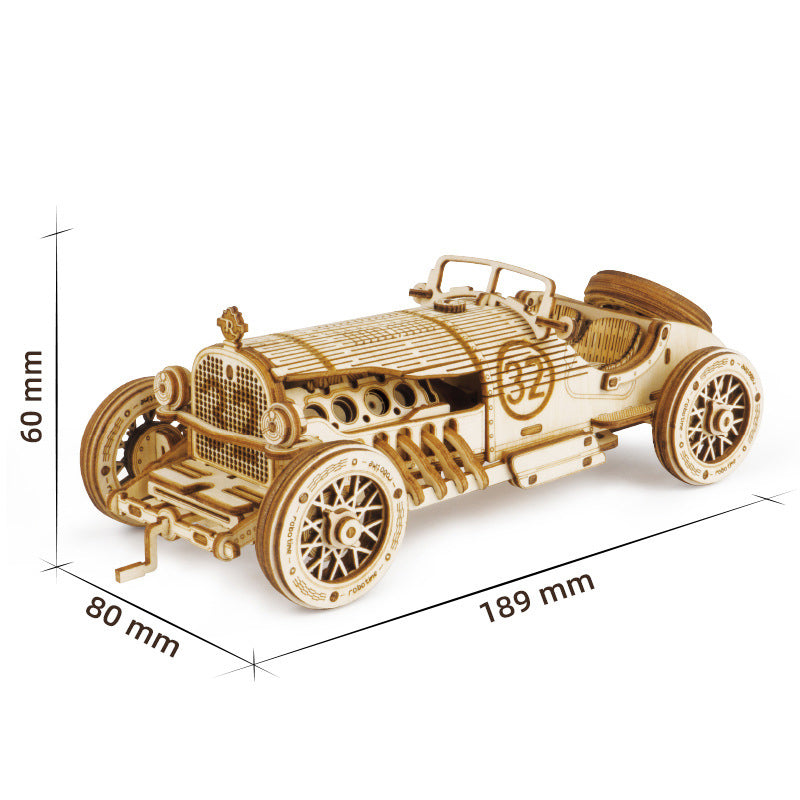 EcoClock - Nachhaltige 3D-Holzuhr aus recycelbarem Birkensperrholz | 50% RABATT