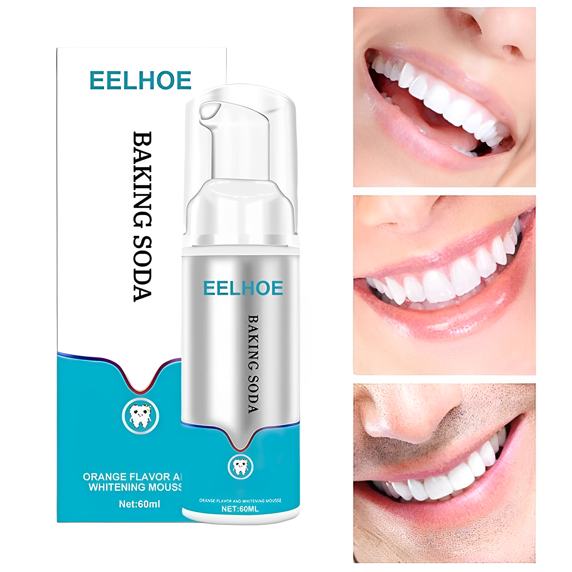 BrightSmile  60 ML - Sofort aufhellende Zahnpasta 1+1 GRATIS