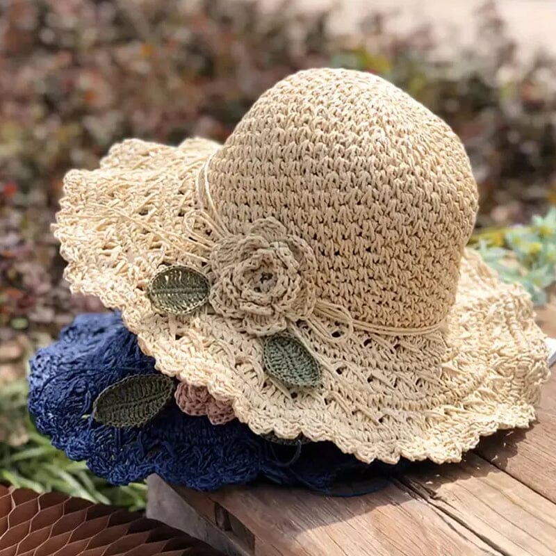 RuffleWaves™ – Eleganter Strohhut mit Sonnenschutz | 1+1 GRATIS